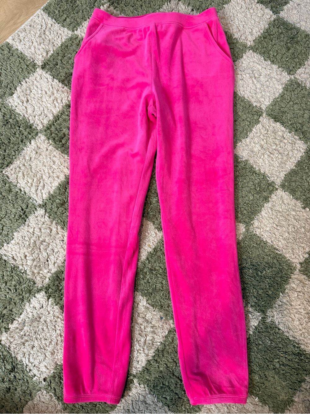 Lilly Pulitzer Bright Pink Plush Joggers